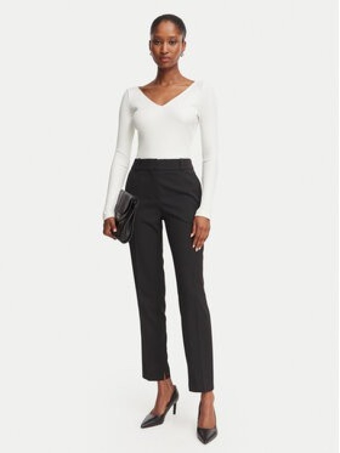 HUGO Bluzka Dumille 50571224 Biały Slim Fit
