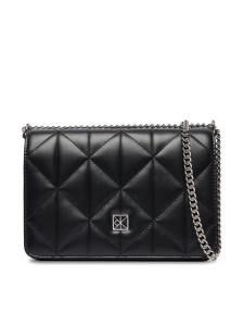 Calvin Klein Torebka Quilted Mini Chain Bag LV04F3321G Czarny