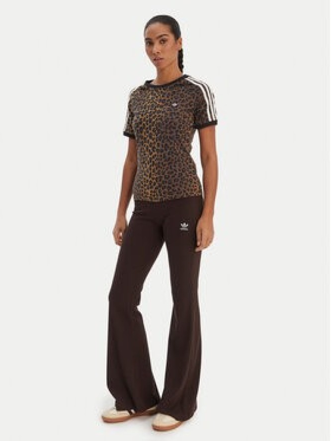 adidas Legginsy Essentials KD3849 Brązowy Flared Leg