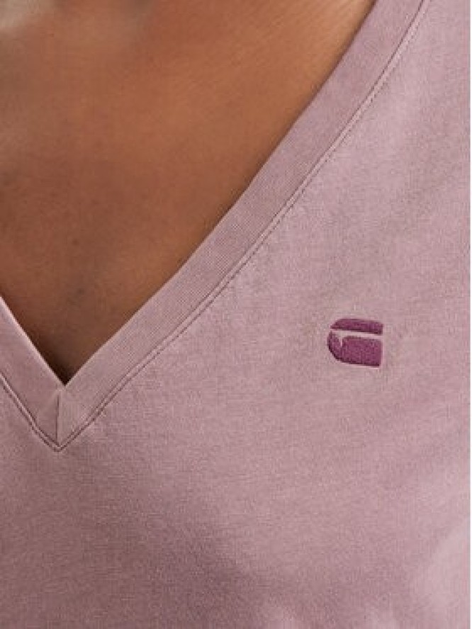 G-STAR T-Shirt D30184-4107 Różowy Regular Fit