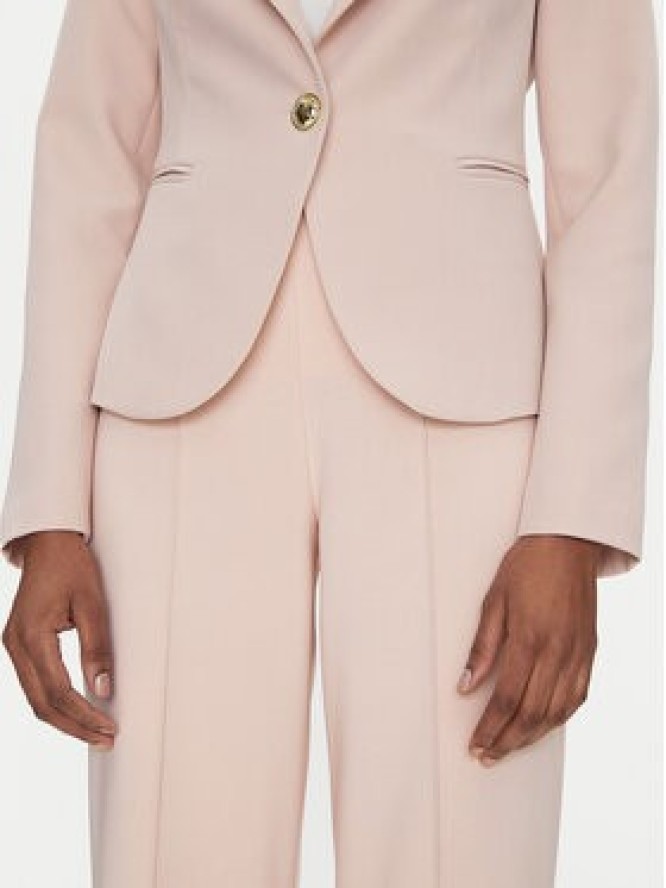 Rinascimento Marynarka CFC0122735003 Różowy Regular Fit