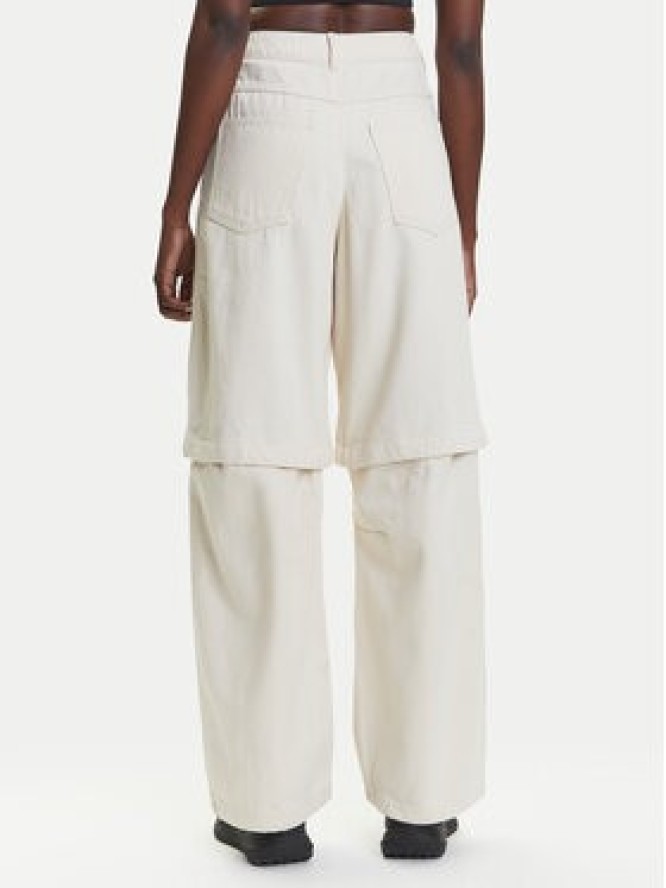 adidas Jeansy Adibreak JD5618 Écru Wide Leg