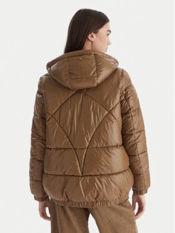 Geox Kurtka zimowa Backsie W5628S T3121 F5212 Brązowy Oversize