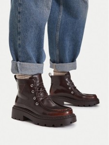 Guess Jeans Trzewiki CEO-HY5389S-8 Brązowy