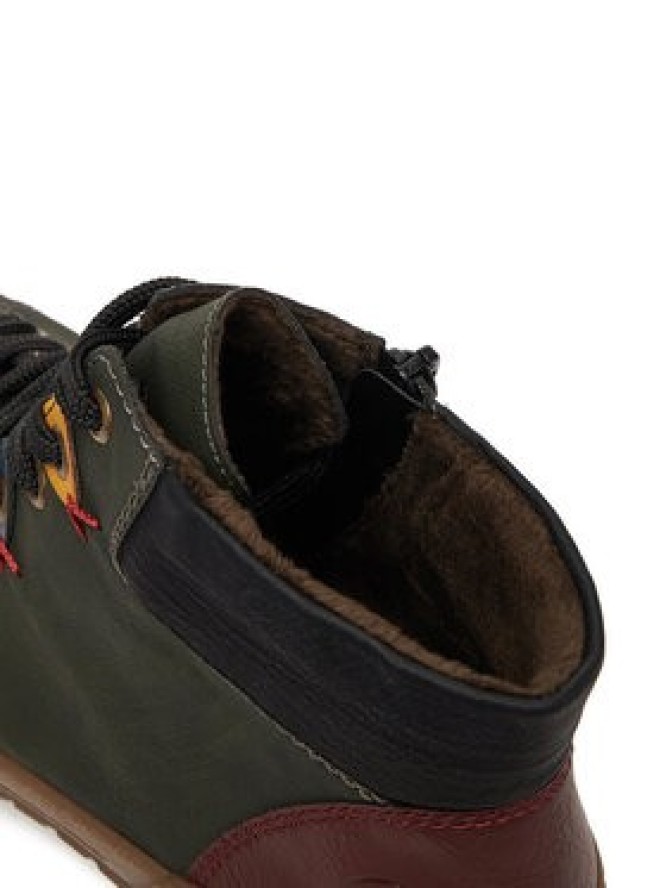 Rieker Trzewiki N0711-54 Zielony