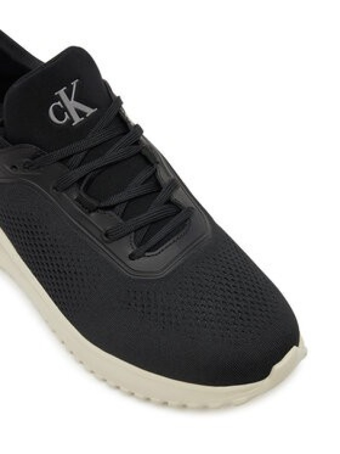 Calvin Klein Jeans Sneakersy Eva Runner Sock Mg Tech YW0YW01855 Czarny
