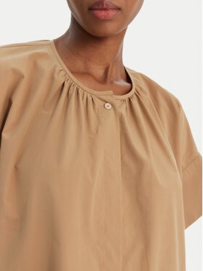 Weekend Max Mara Koszula Educata 2615111172 Beżowy Regular Fit