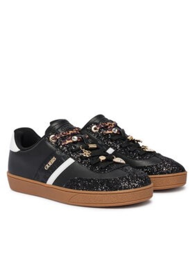 Guess Sneakersy FLFNAO ELE12 Czarny
