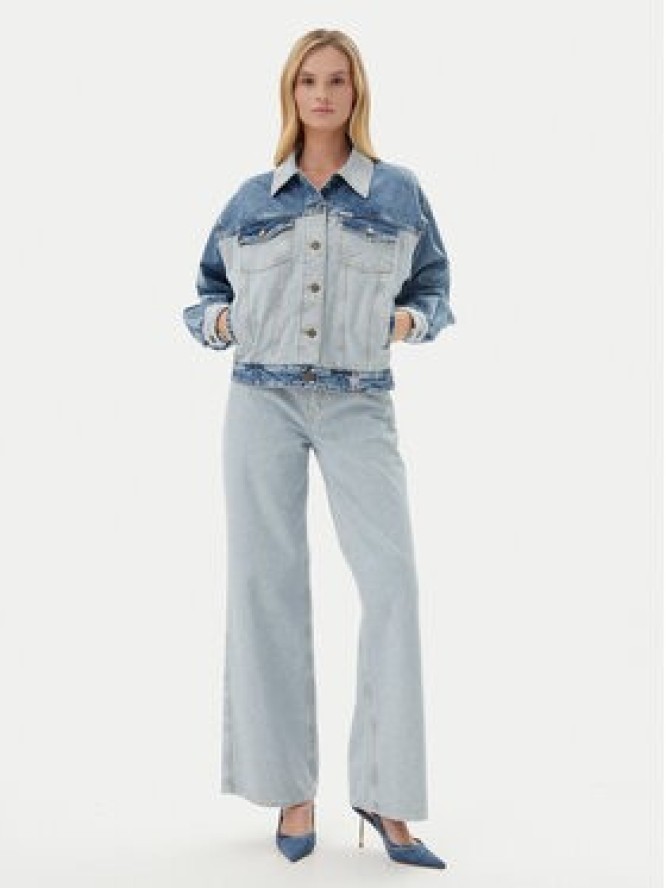 Guess Jeans Kurtka jeansowa W5YN56 D5M56 Niebieski Regular Fit