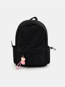 Plecak z kieszenią na laptopa - czarny