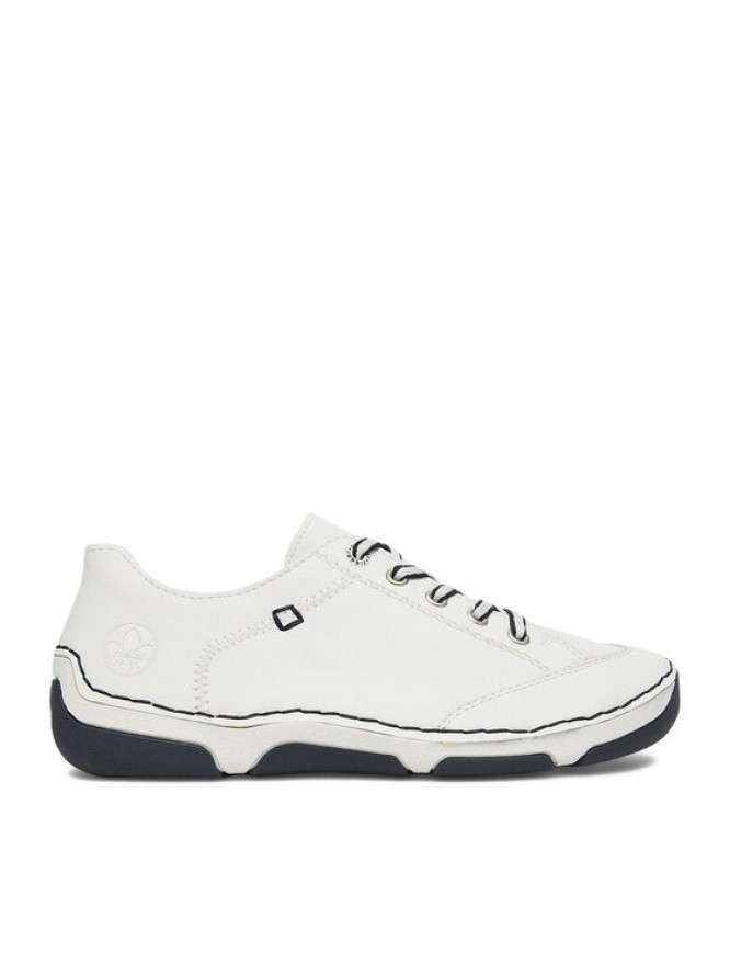 Rieker Półbuty 55901-80 Biały