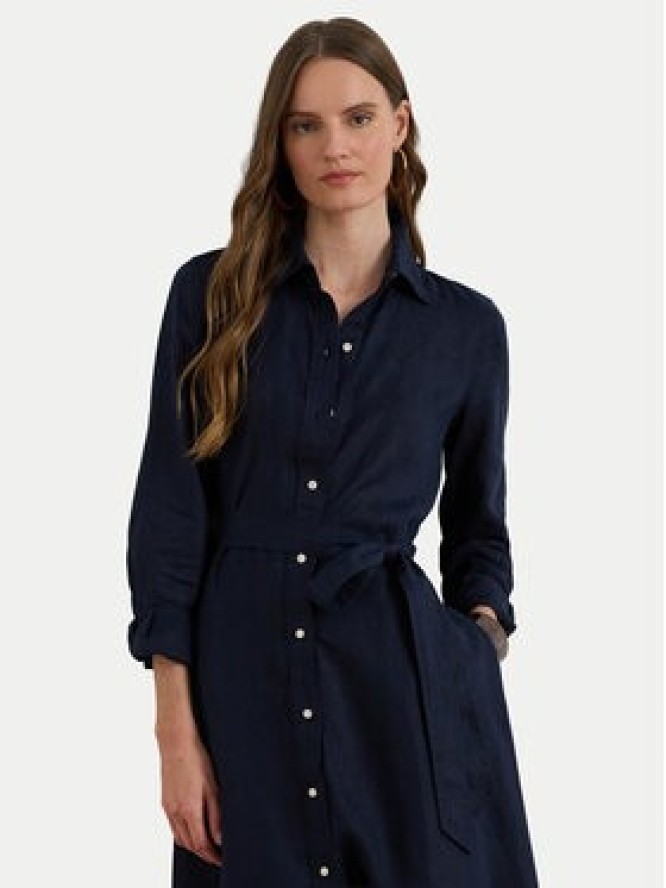 LAUREN RALPH LAUREN Sukienka koszulowa 200P13686002 Granatowy Regular Fit