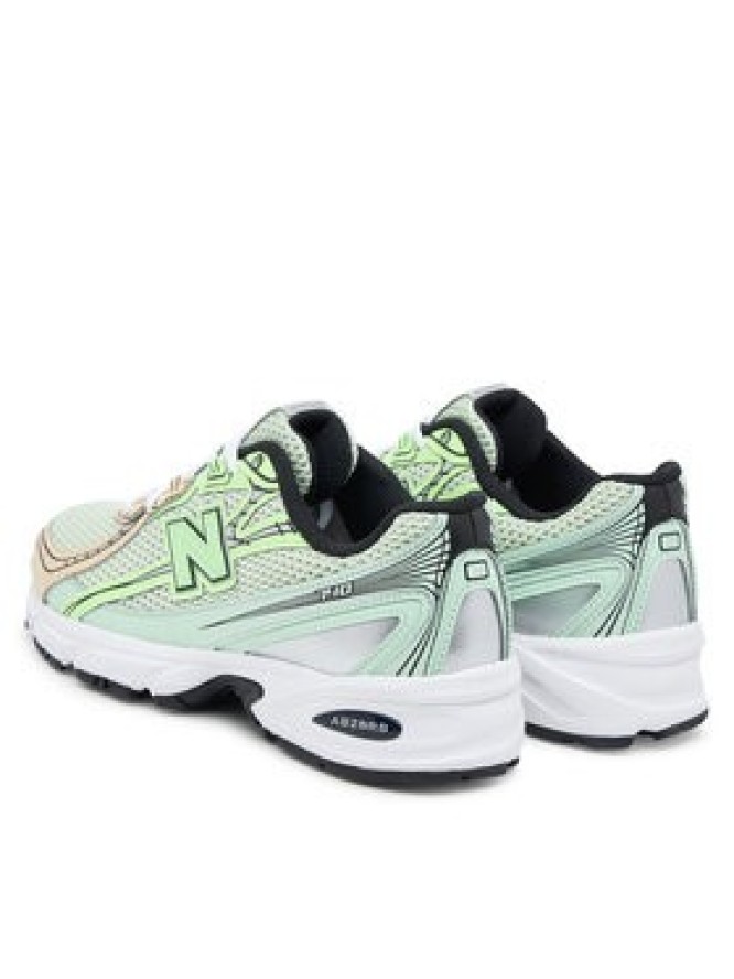 New Balance Sneakersy U740YC2 W Zielony