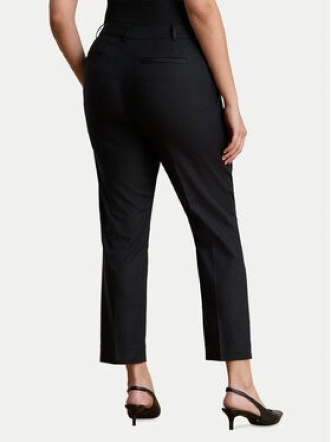 LAUREN RALPH LAUREN Spodnie materiałowe 200P14610003 Czarny Slim Fit