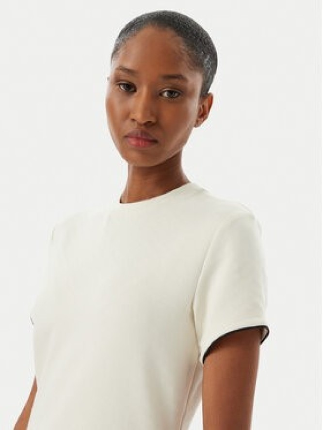Guess Sukienka codzienna V6GK07 K3002 Écru Regular Fit