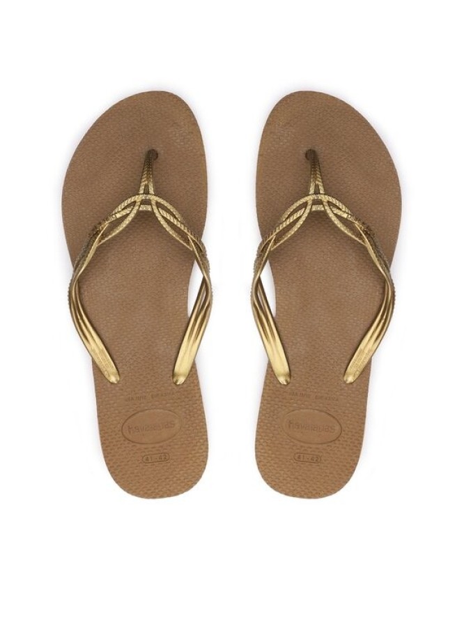 Havaianas Japonki 41232251856 Brązowy