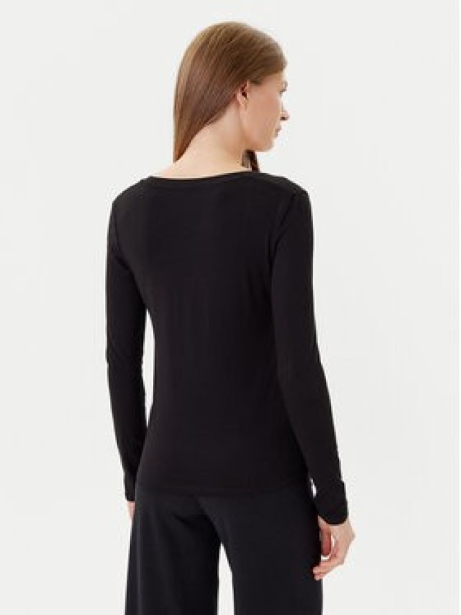 Guess Bluzka O5RI00 KBBU1 Czarny Regular Fit