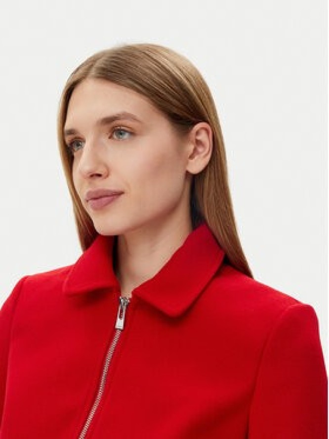 Morgan Marynarka 241-VADA Czerwony Straight Fit