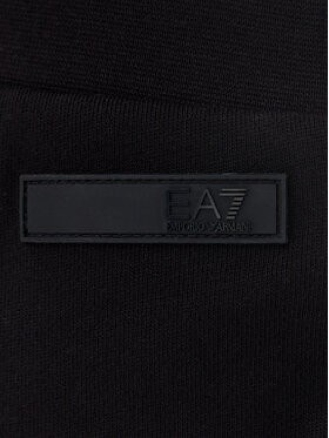 EA7 Emporio Armani Spodnie dresowe 7W000179 AF12473 UC001 Czarny Wide Leg