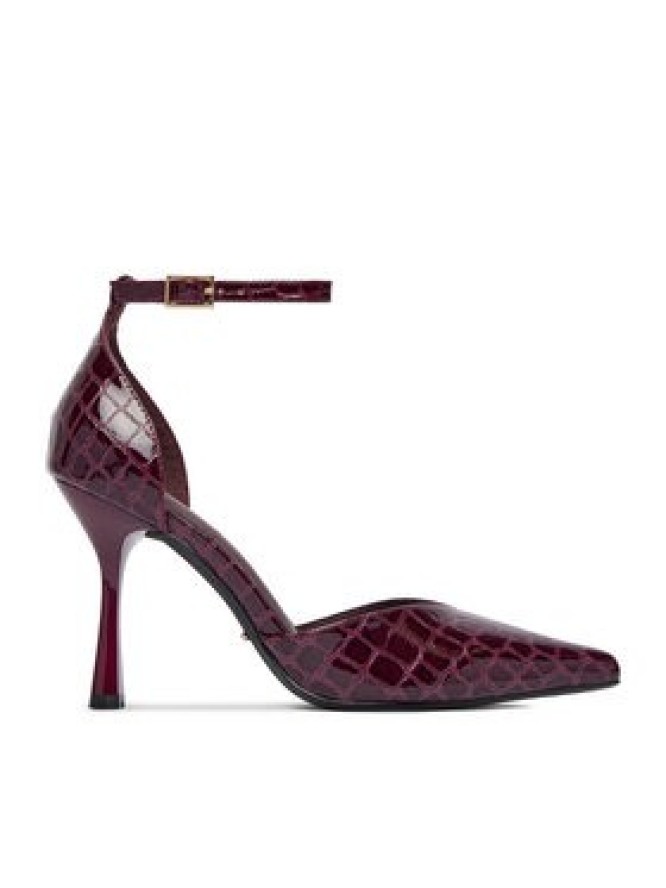 DeeZee Szpilki CEO-LS6049-10 Bordowy