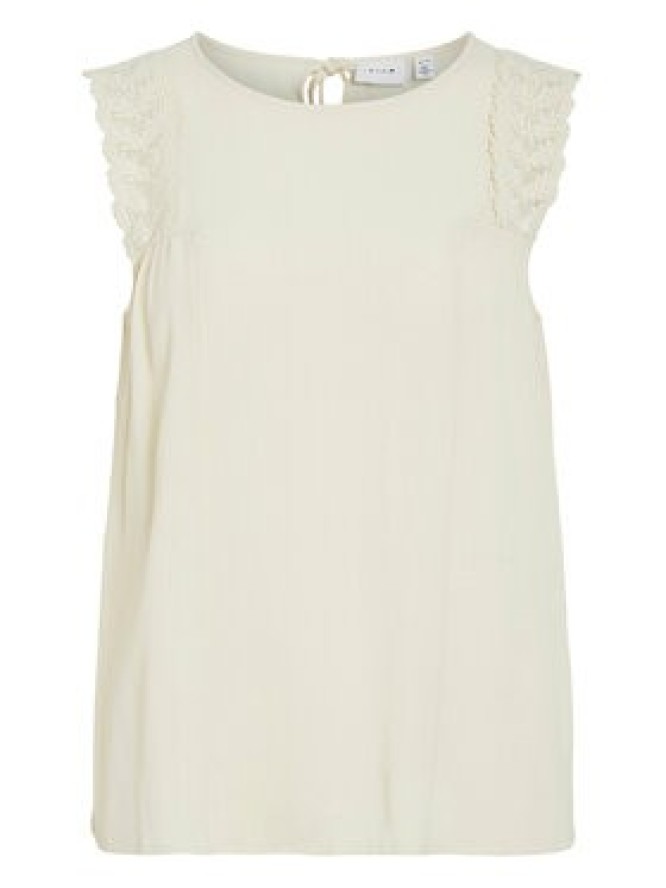 Vila Bluzka Pernillu 14105237 Beżowy Loose Fit