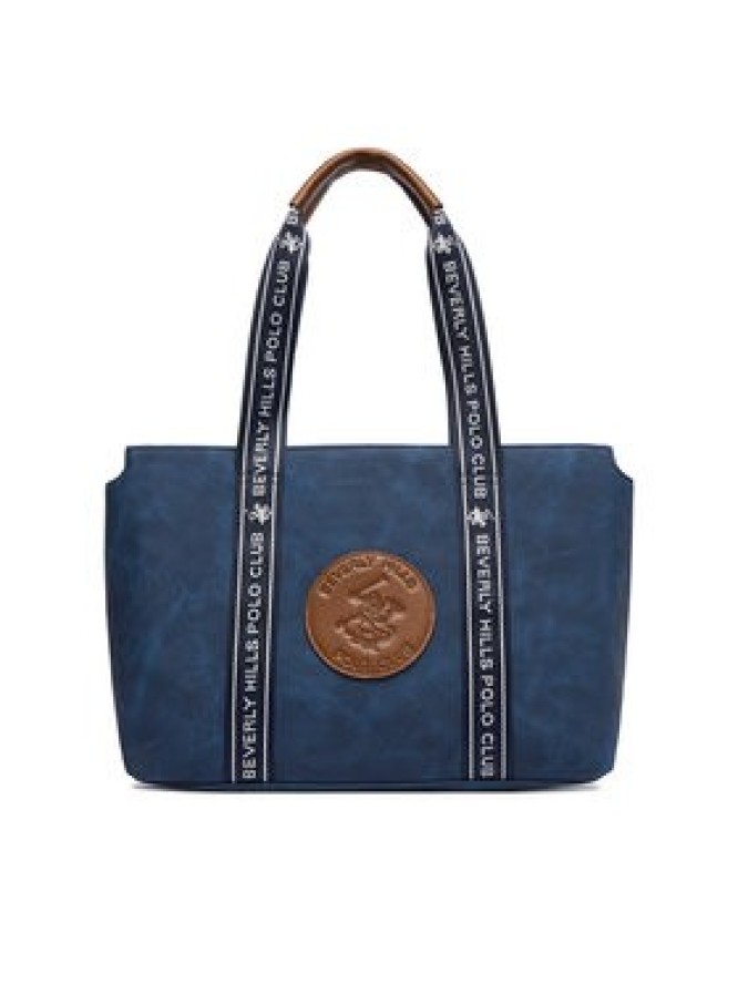 Beverly Hills Polo Club Torebka CWBEO-BHPC-L-007-10 Granatowy