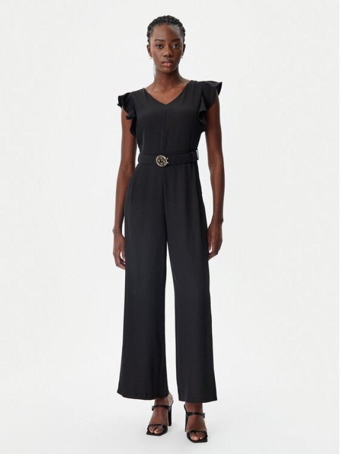 Rinascimento Kombinezon CFC0122556003 Czarny Regular Fit