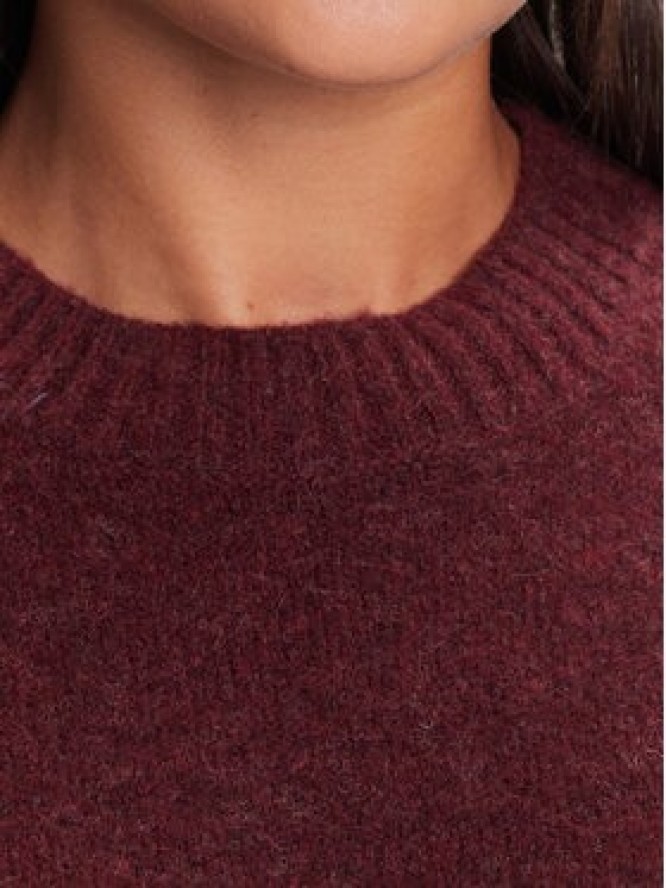 Vero Moda Sweter Boom 10320463 Bordowy Loose Fit