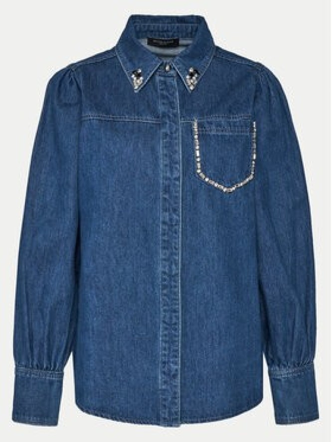 Bruuns Bazaar Koszula jeansowa Bess BBW4231 Niebieski Regular Fit