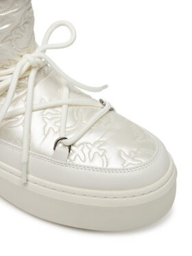 PINKO Śniegowce Yoko 19 SS0101T036 Écru