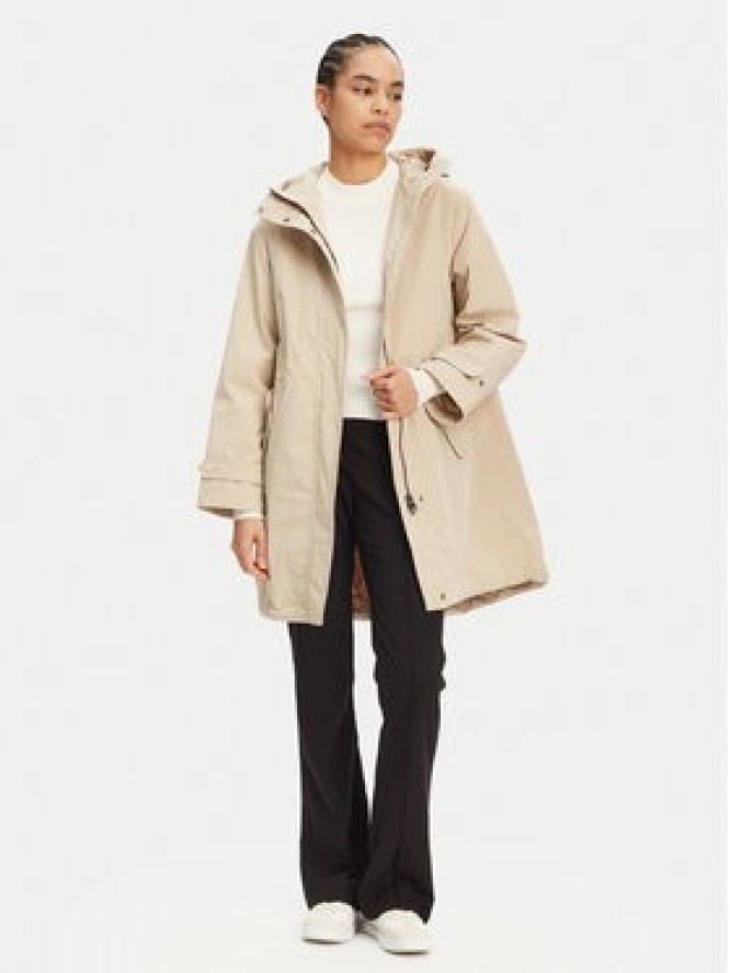 Geox Kurtka przeciwdeszczowa Claudin P W5522P T3070 F5248 Écru Regular Fit