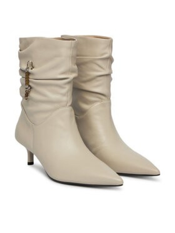 PINKO Botki Gloria 28 SD0629P003 Kremowy