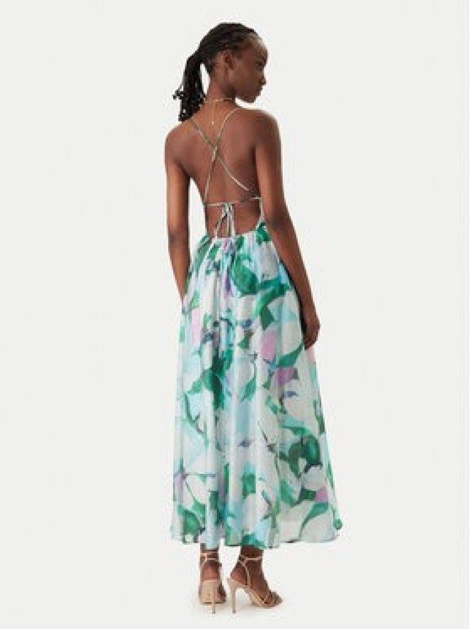 Bardot Sukienka koktajlowa Arletha Halter 59963DB1 Zielony Regular Fit