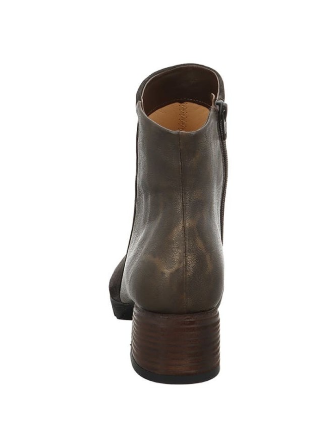 Think! Skórzane botki w kolorze brązowym rozmiar: 36