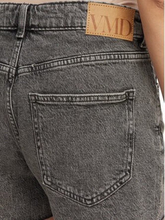 Vero Moda Szorty jeansowe Tess 10301532 Szary Regular Fit