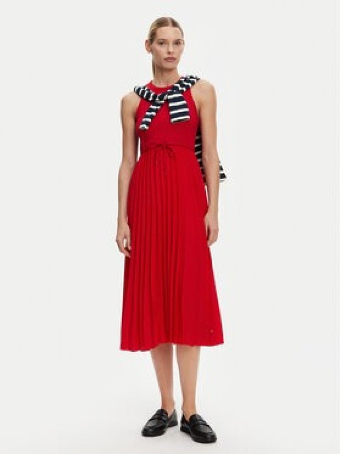 Tommy Hilfiger Sukienka codzienna WW0WW39342 Czerwony Regular Fit