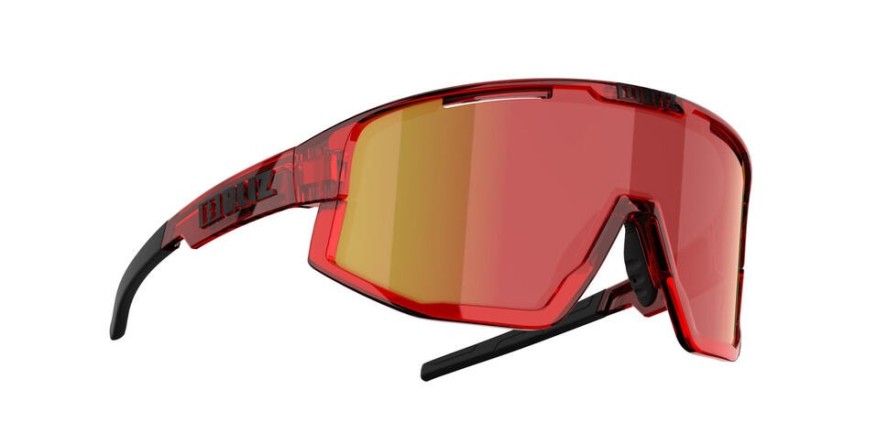 Okulary przeciwsłoneczne rowerowe dla dorosłych Bliz Fusion Transparent Red