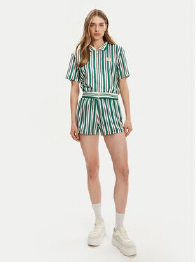 Fila Bluzka Lassance FAW0996 Zielony Regular Fit