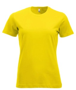 clique New Classic-T Women – Klasyczny T-shirt z ringspun bawełny