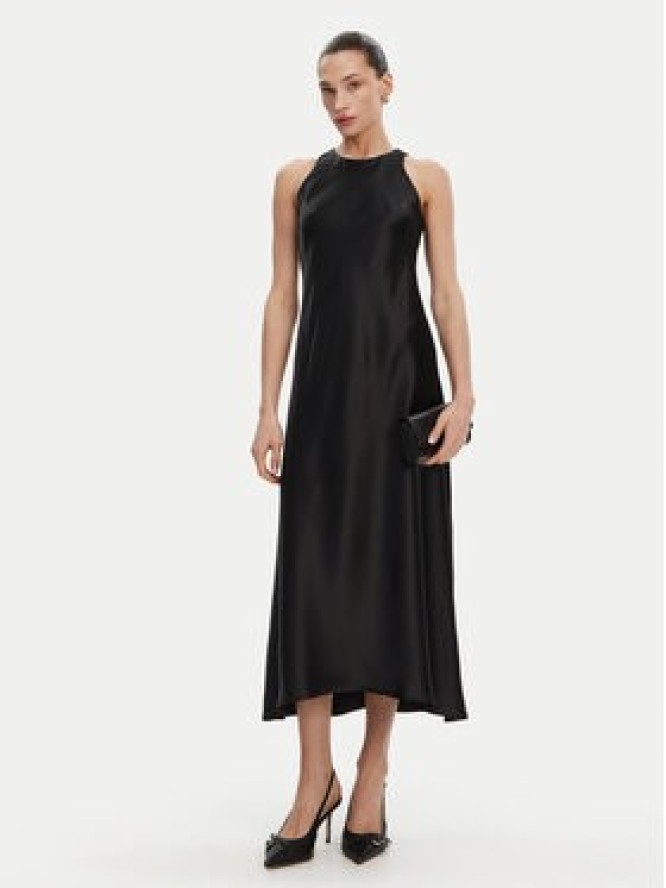 ACCESS FASHION Sukienka koktajlowa 53-3318-107 Czarny Regular Fit