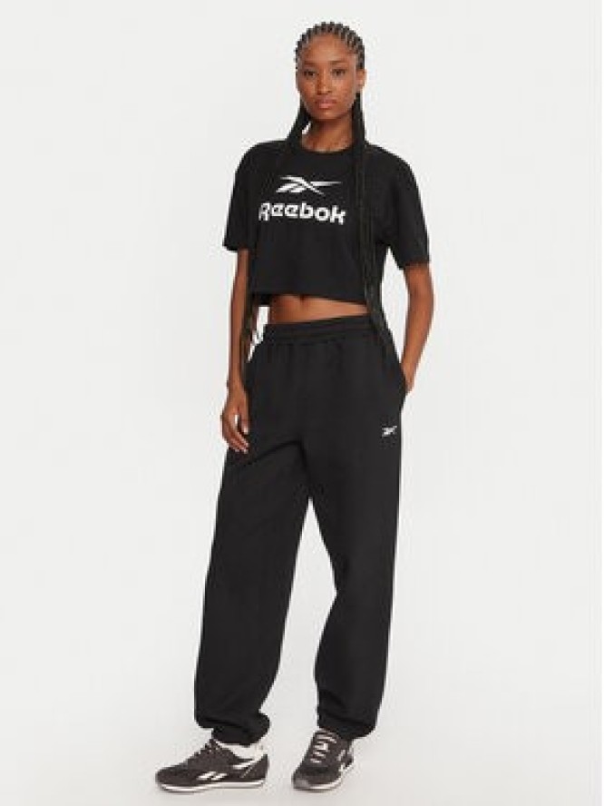 Reebok T-Shirt RK25319CCW Czarny Regular Fit