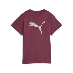 Damska koszulka Puma Wmns Her Tshirt Dark Jasper Burgundy