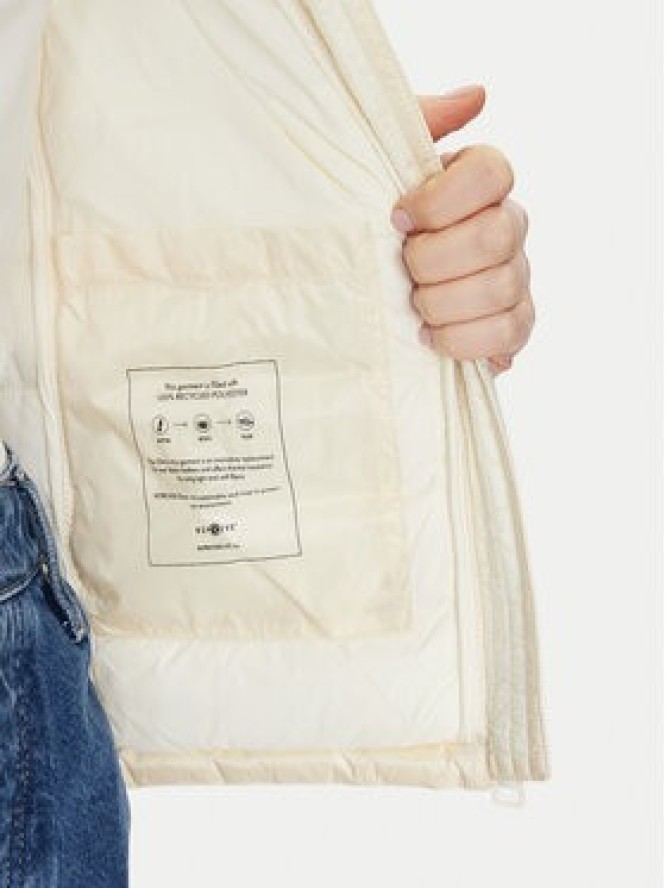 Guess Jeans Bezrękawnik W5RN55 WHAB2 Écru Regular Fit