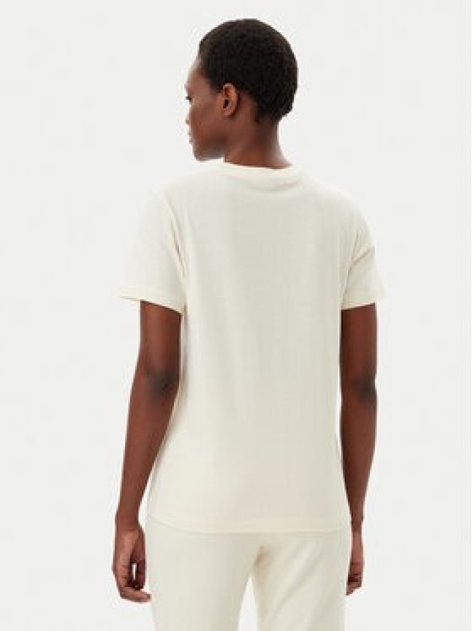 Champion T-Shirt 118090 Écru Slim Fit