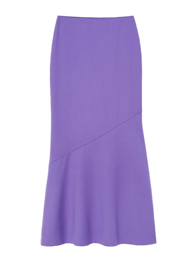 TATUUM Wełniana spódnica "Paloma 1" w kolorze fioletowym rozmiar: 36