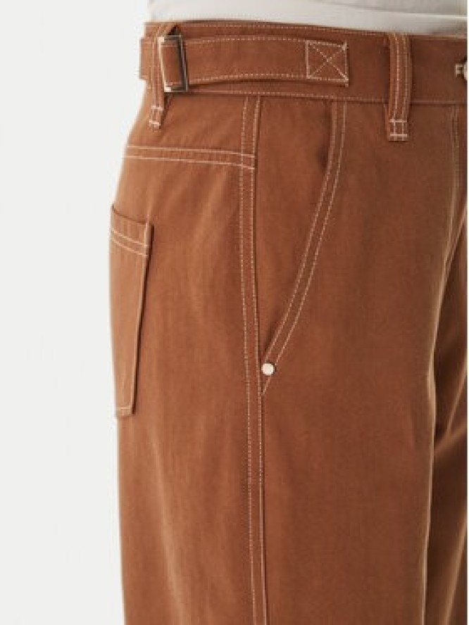 Guess Jeansy W6GB10 W1805 Brązowy Relaxed Fit