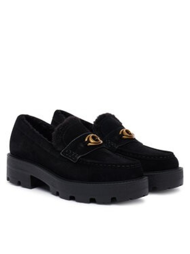Guess Loafersy za Czarny