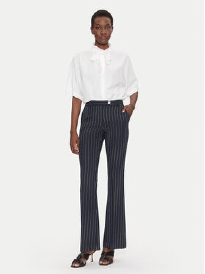 Fracomina Spodnie materiałowe FR25SVA004W761D4 Granatowy Slim Fit