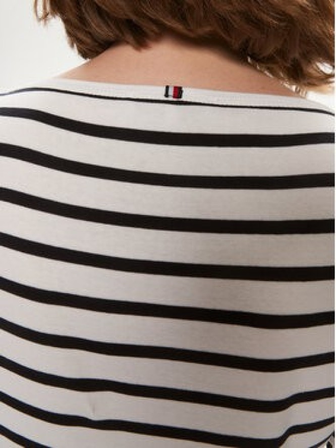 Tommy Hilfiger Bluzka New Cody WW0WW40589 Écru Slim Fit