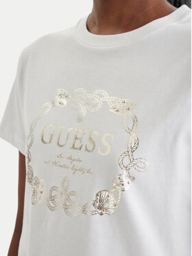 Guess T-Shirt E6GI00 I3Z14 Biały Regular Fit